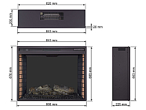Електрокамін ArtiFlame AF33 - 6-6M