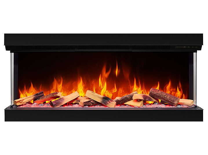 Електрокамін ArtiFlame AF50TS – тристоронній, 125 см, з 3D-ефектом полум’я, обігрівом і Wi-Fi 1-1