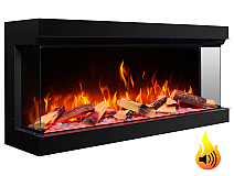 Електрокамін ArtiFlame AF50TS – тристоронній, 125 см, з 3D-ефектом полум’я, обігрівом і Wi-Fi - 2-2M