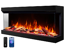 Електрокамін ArtiFlame AF50TS – тристоронній, 125 см, з 3D-ефектом полум’я, обігрівом і Wi-Fi - 3-3M