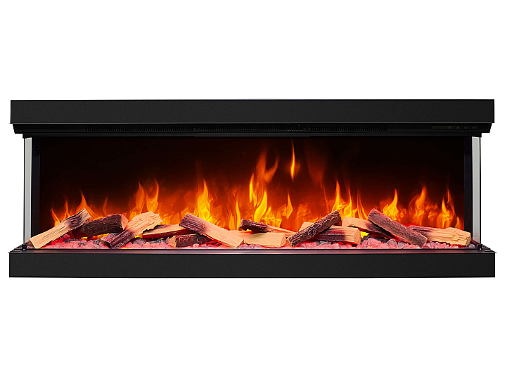 Електрокамін ArtiFlame AF60TS – тристоронній, 150 см, з 3D-ефектом полум’я, обігрівом і Wi-Fi 1-1
