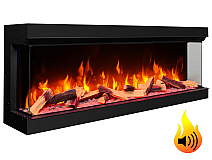 Електрокамін ArtiFlame AF60TS – тристоронній, 150 см, з 3D-ефектом полум’я, обігрівом і Wi-Fi - 2-2M