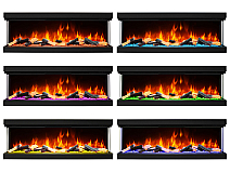 Електрокамін ArtiFlame AF60TS – тристоронній, 150 см, з 3D-ефектом полум’я, обігрівом і Wi-Fi - 6-6M