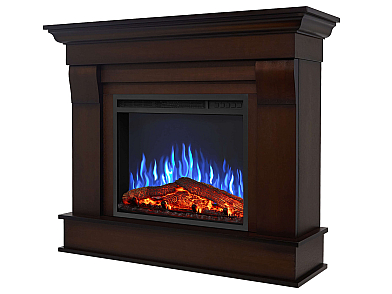 Електрокамін ArtiFlame Albion AF24 махагон коричневий антик
