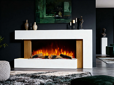 Электрокамин ArtiFlame Fjord AF52 – с 3D-эффектом пламени, обогревом и Wi-Fi