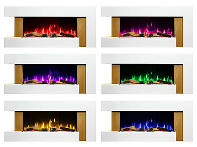 Электрокамин ArtiFlame Fjord AF52 – с 3D-эффектом пламени, обогревом и Wi-Fi
