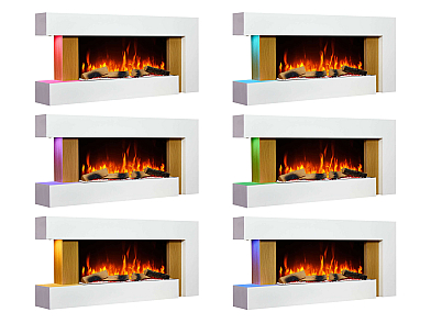 Электрокамин ArtiFlame Fjord AF52 – с 3D-эффектом пламени, обогревом и Wi-Fi