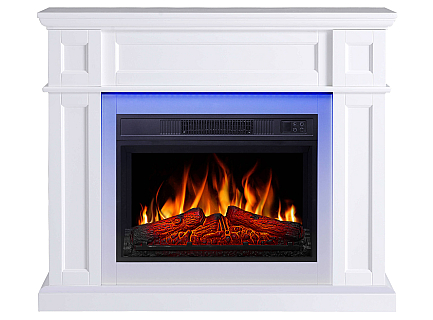 Електрокамін ArtiFlame Linz AF23S білий з LED підсвічуванням
