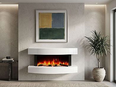 Электрокамин ArtiFlame Lofoten AF48 – с 3D-эффектом пламени, обогревом и Wi-Fi