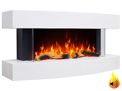 Электрокамин ArtiFlame Lofoten AF48 – с 3D-эффектом пламени, обогревом и Wi-Fi