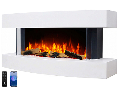 Электрокамин ArtiFlame Lofoten AF48 – с 3D-эффектом пламени, обогревом и Wi-Fi