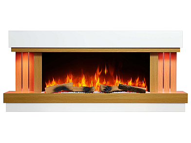 Электрокамин ArtiFlame Sogne AF52 – с 3D-эффектом пламени, обогревом и Wi-Fi