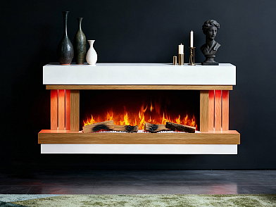 Электрокамин ArtiFlame Sogne AF52 – с 3D-эффектом пламени, обогревом и Wi-Fi
