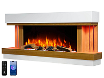 Электрокамин ArtiFlame Sogne AF52 – с 3D-эффектом пламени, обогревом и Wi-Fi - 3-3M