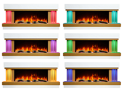 Электрокамин ArtiFlame Sogne AF52 – с 3D-эффектом пламени, обогревом и Wi-Fi